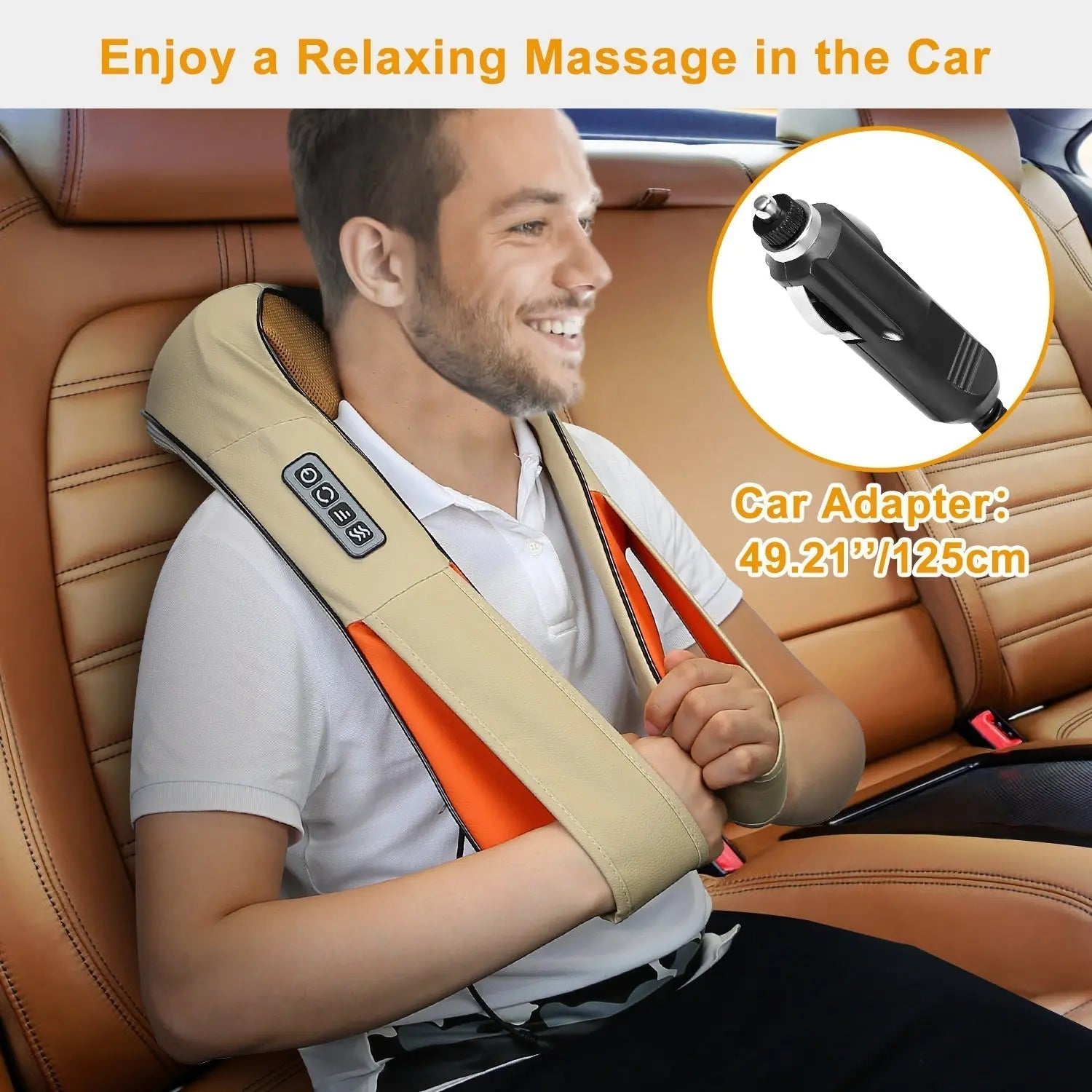 Electric Neck & Shoulder Massager with Heat - MyNeckly