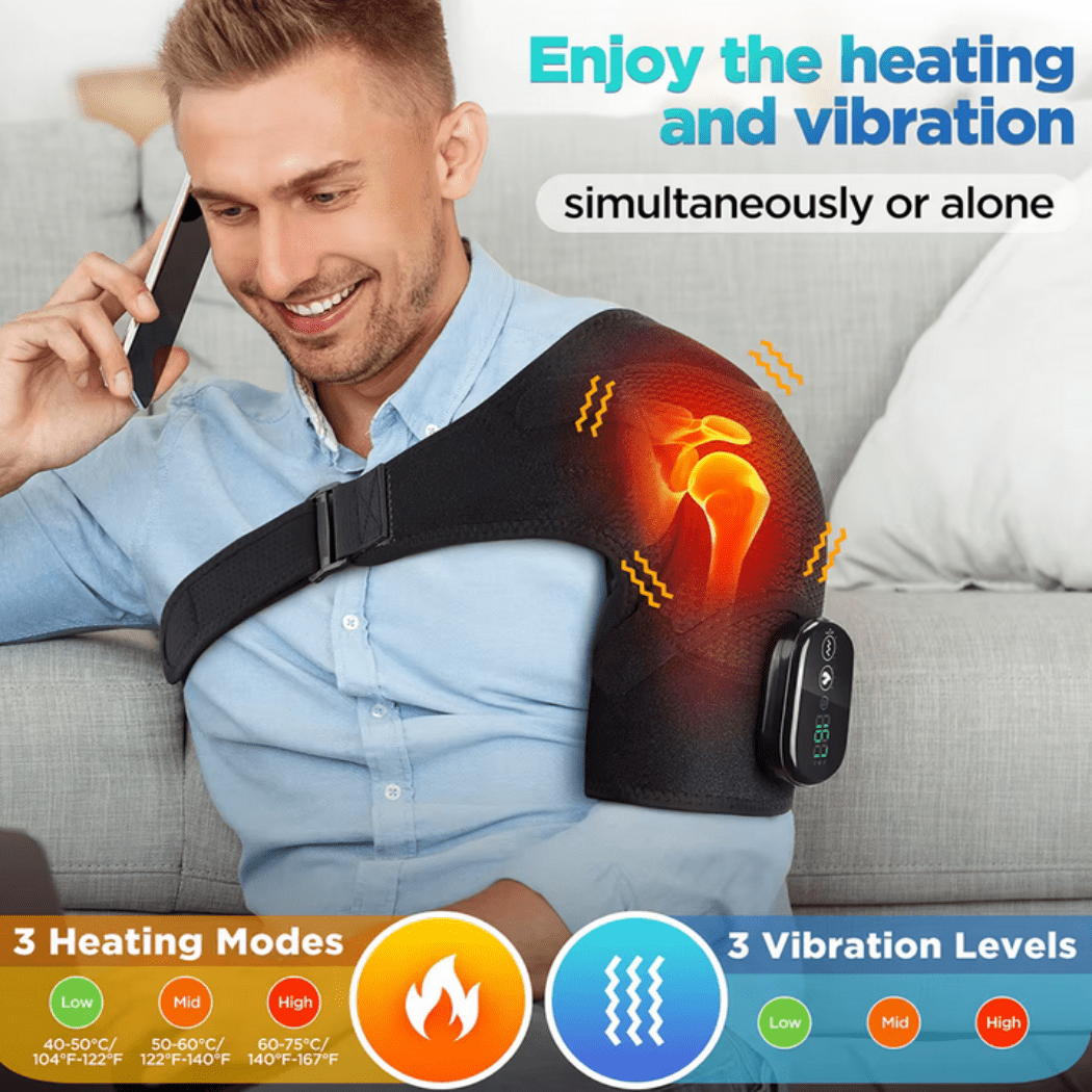 Heating & Vibration Shoulder Support Brace - Neckly™
