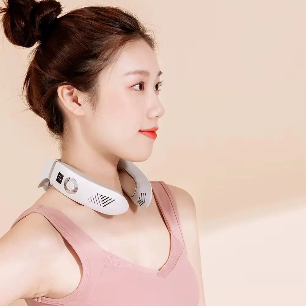 Wireless Neck Massager with Heat & Cooling - MyNeckly